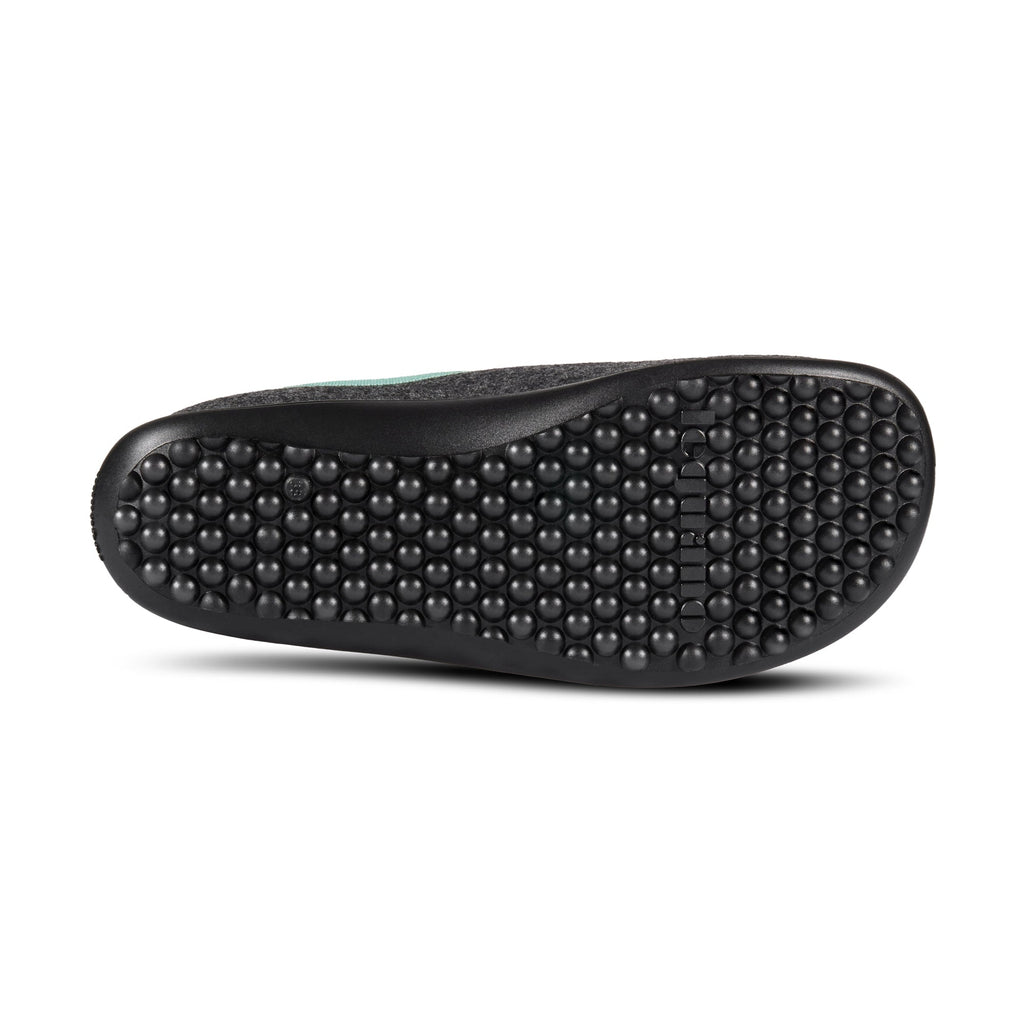 Acasa Slipper Mint Trim - Barefoot Shoe Store