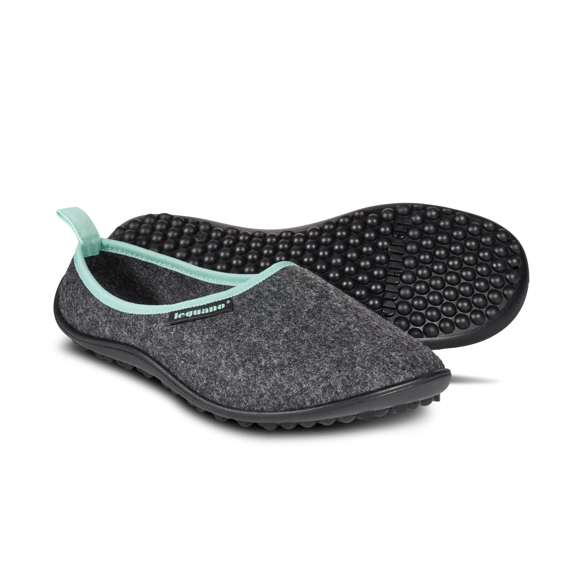 Acasa Slipper Mint Trim - Barefoot Shoe Store