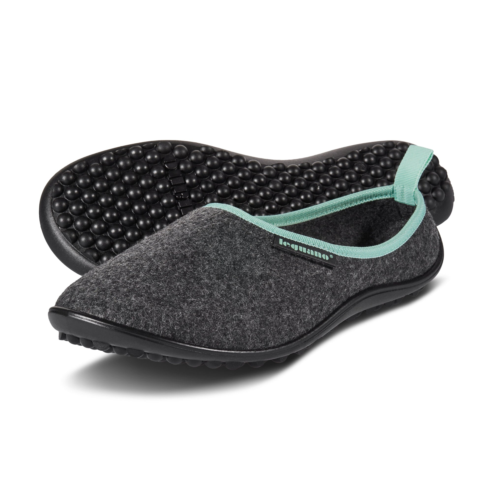 Acasa Slipper Mint Trim - Barefoot Shoe Store