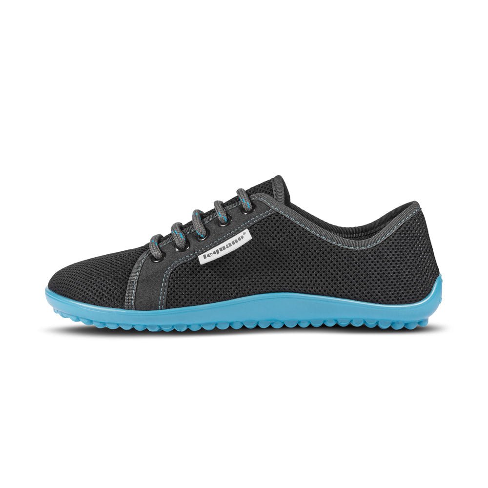 Aktiv anthracit, blue sole - Barefoot Shoe Store