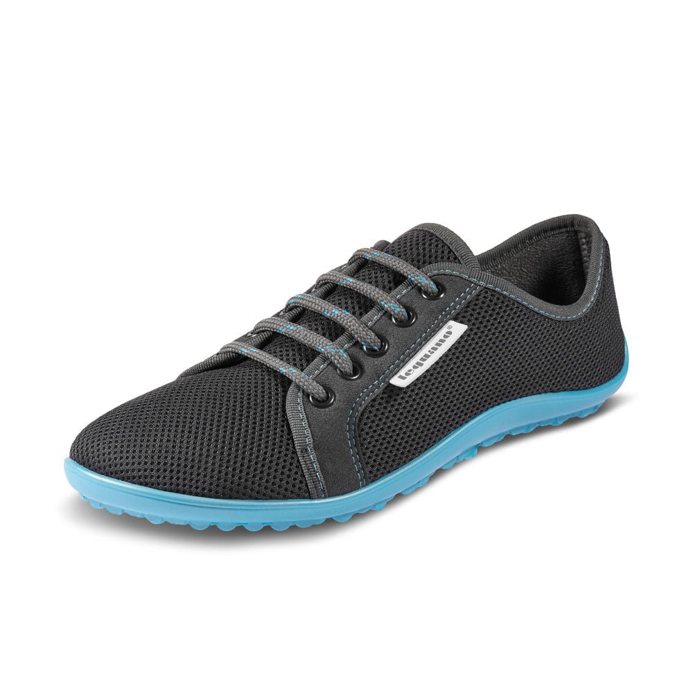 Aktiv anthracit, blue sole - Barefoot Shoe Store
