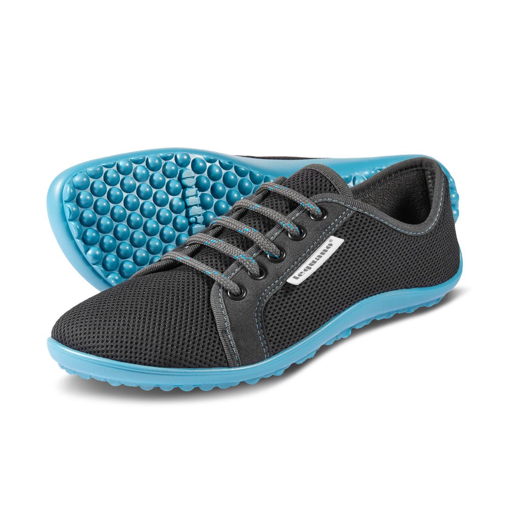 Aktiv anthracit, blue sole - Barefoot Shoe Store