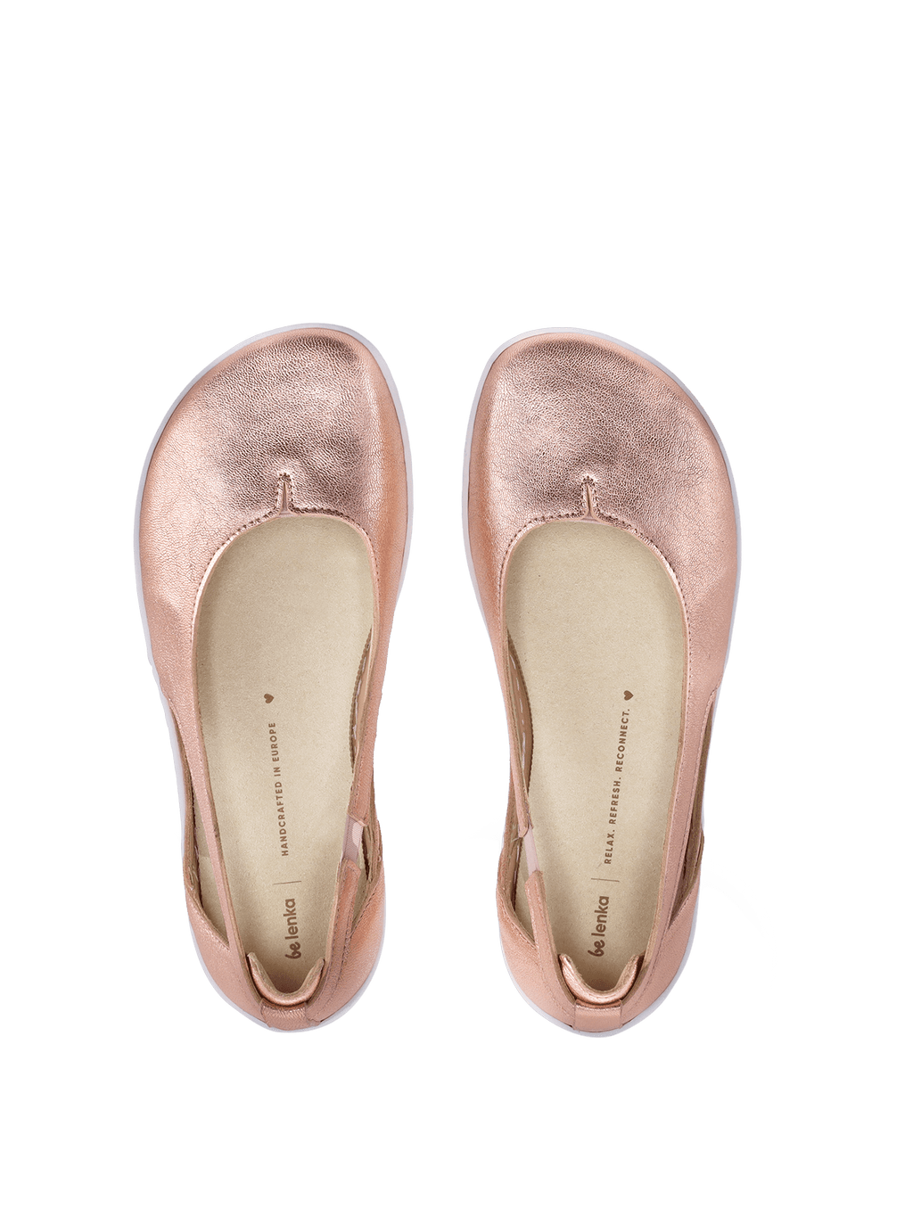Ballet Flats Be Lenka - Bellissima 2.0 - Rose Gold - Barefoot Shoe Store