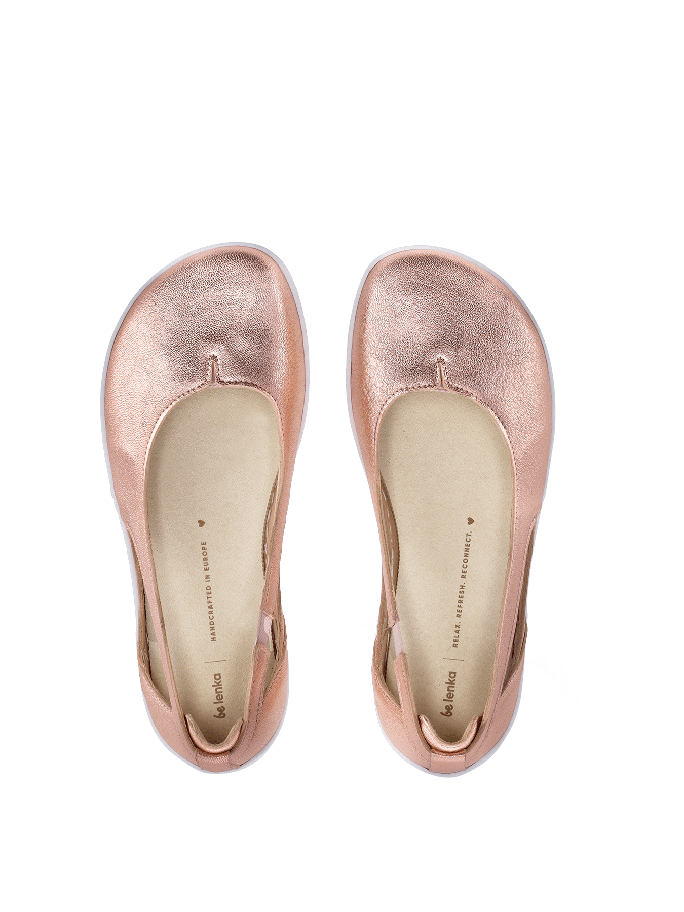 Ballet Flats Be Lenka - Bellissima 2.0 - Rose Gold - Barefoot Shoe Store