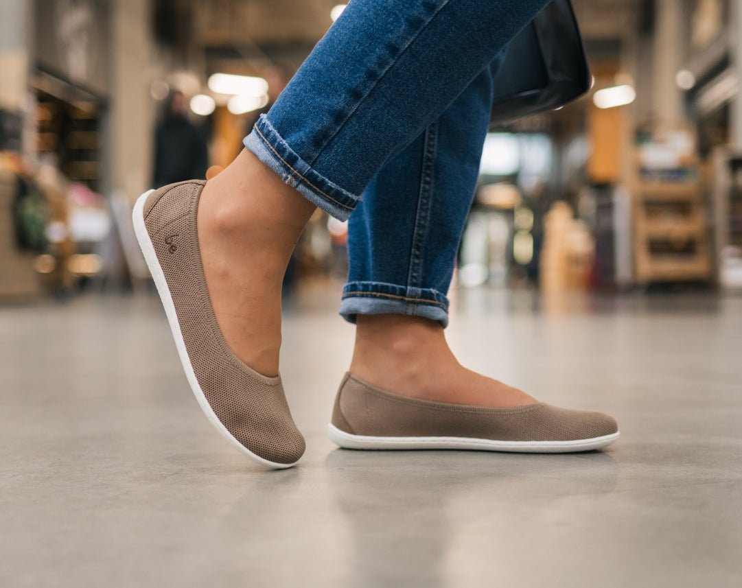 Ballet Flats Be Lenka Delight - Biscuit Brown - Barefoot Shoe Store