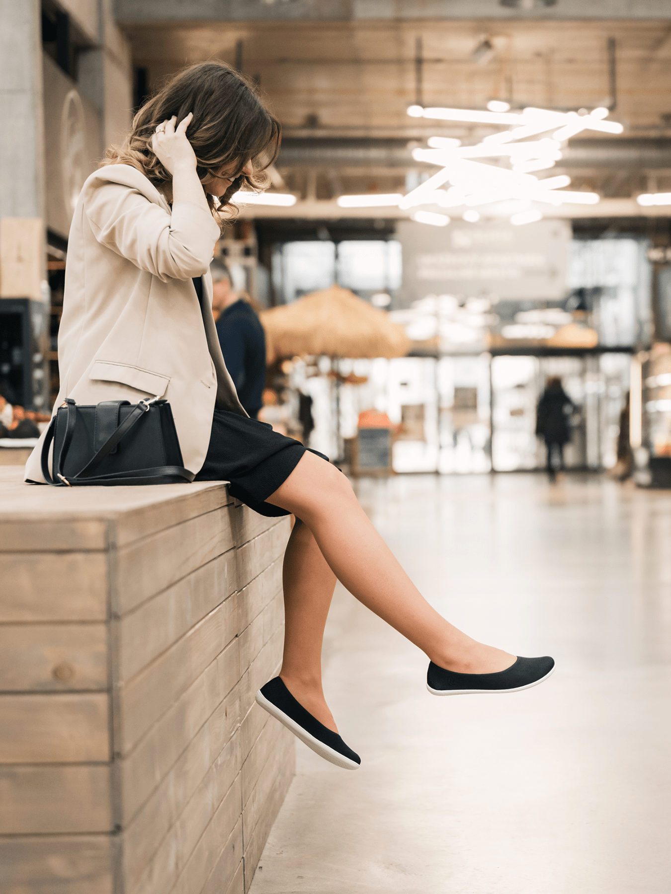 Ballet Flats Be Lenka Delight - Black - Barefoot Shoe Store