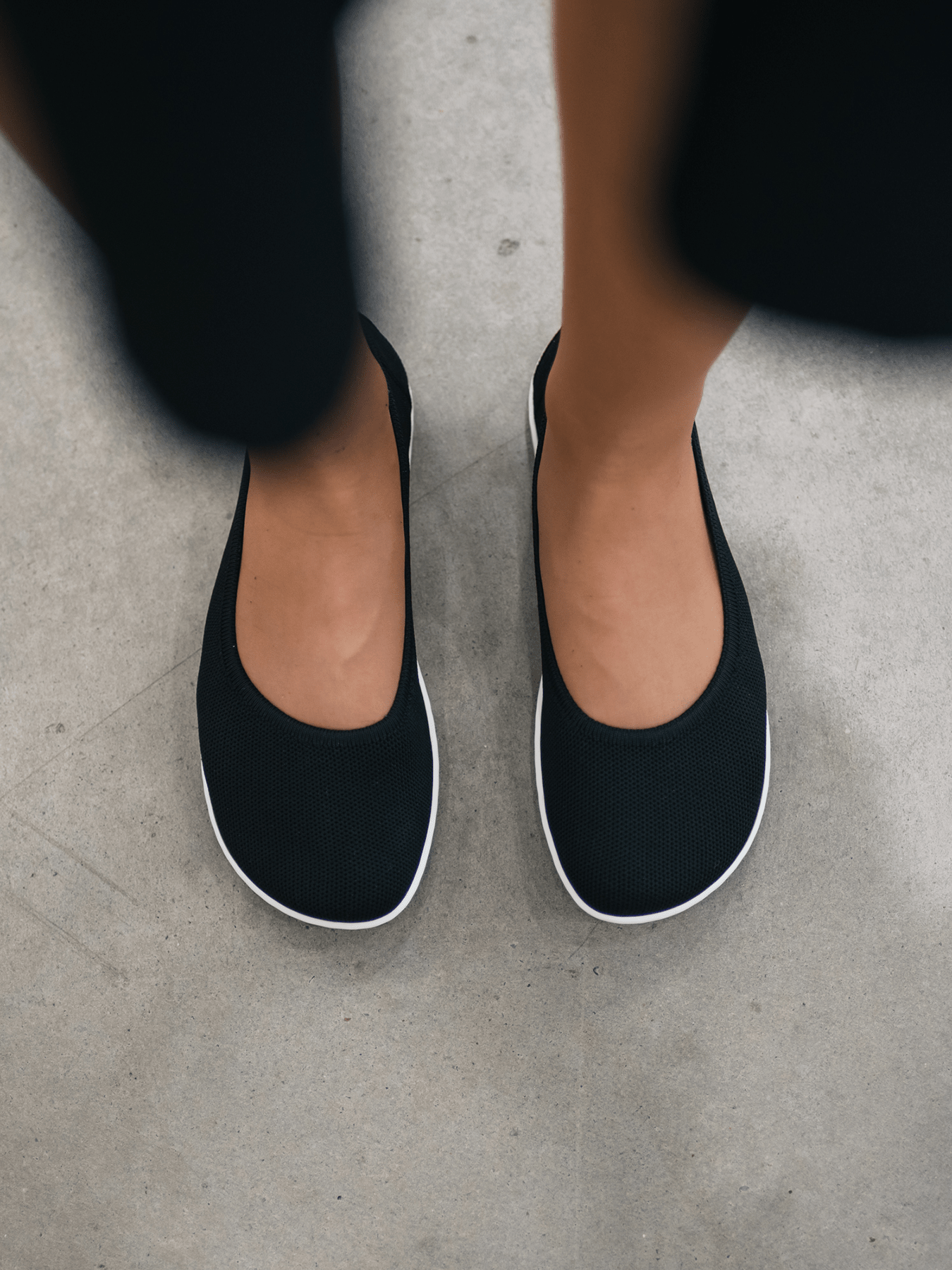 Ballet Flats Be Lenka Delight - Black - Barefoot Shoe Store