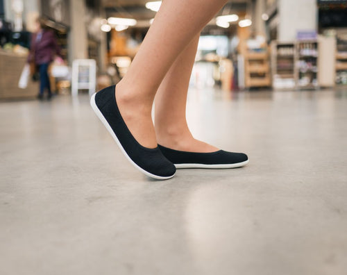 Ballet Flats Be Lenka Delight - Black - Barefoot Shoe Store