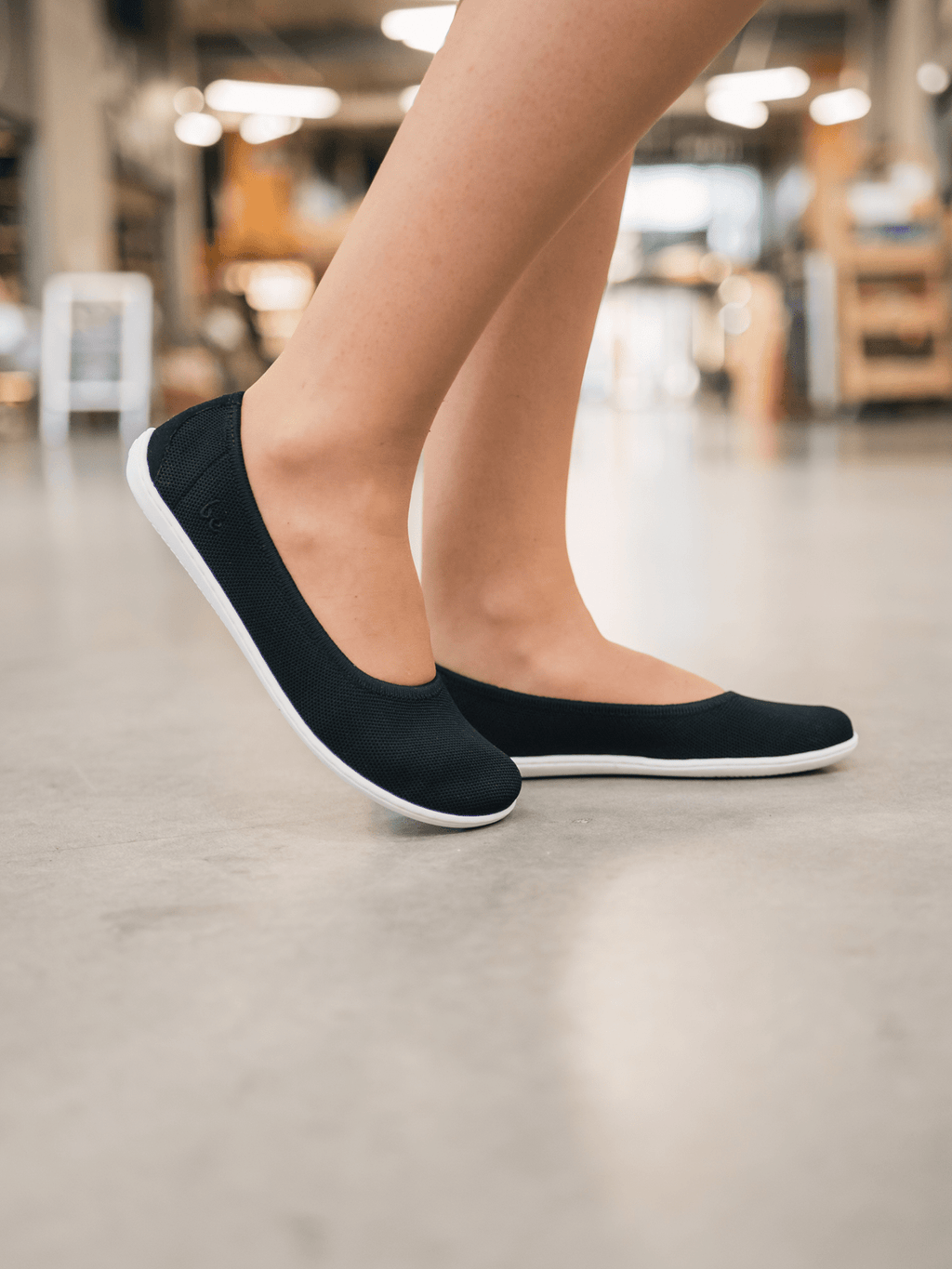 Ballet Flats Be Lenka Delight - Black - Barefoot Shoe Store