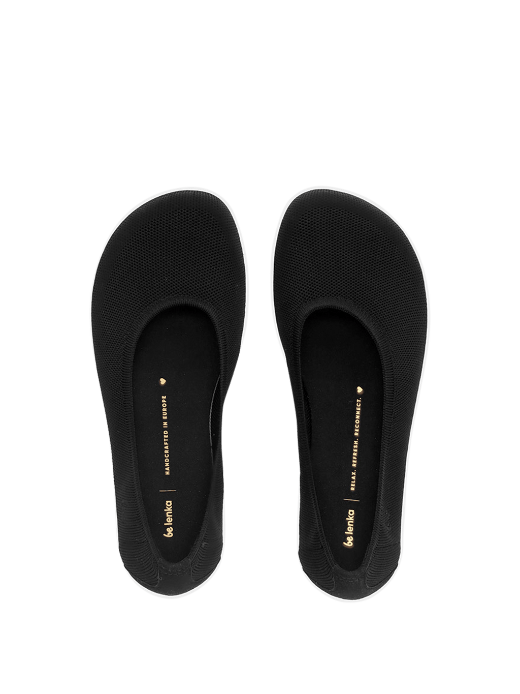 Ballet Flats Be Lenka Delight - Black - Barefoot Shoe Store
