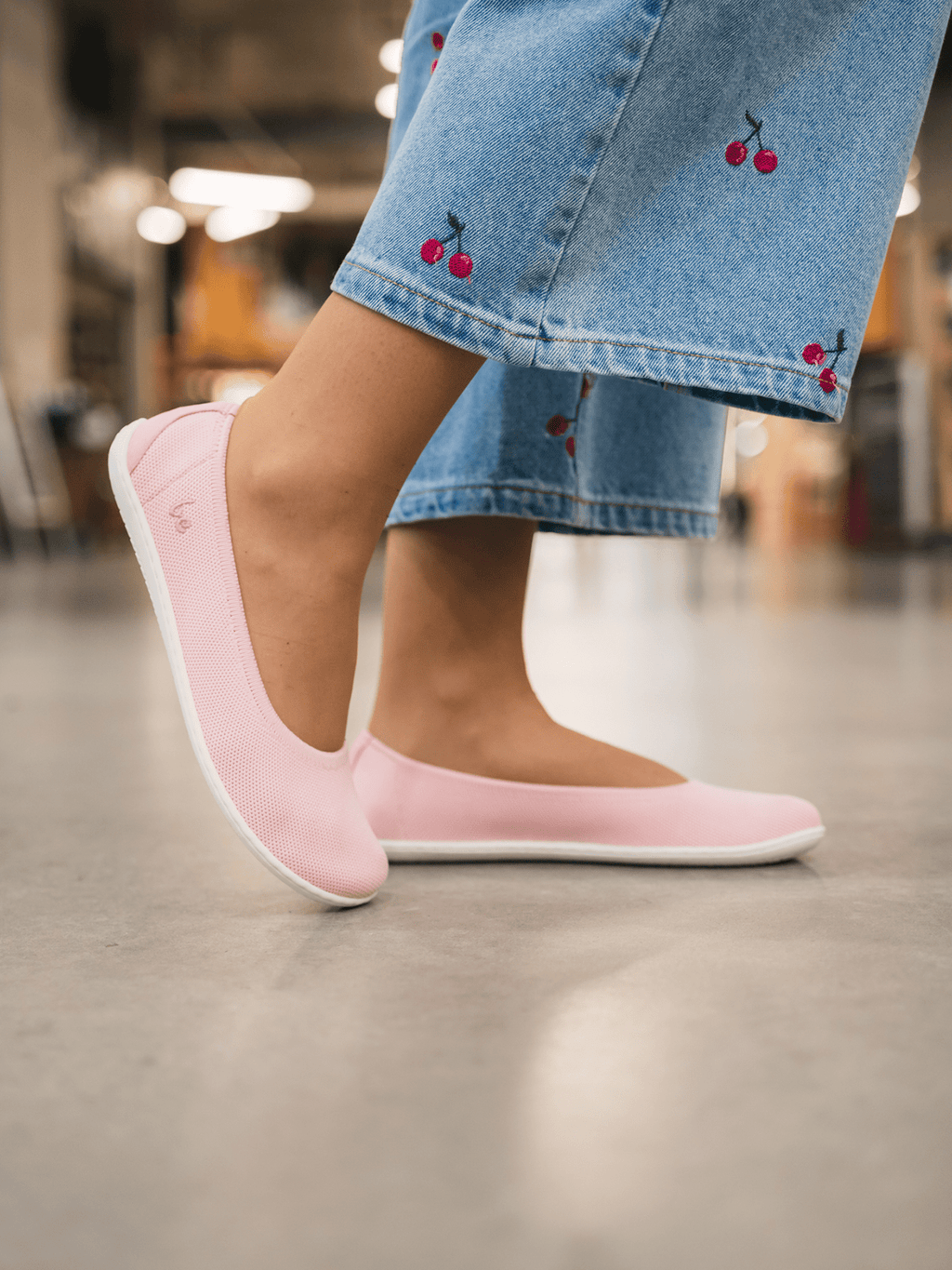 Ballet Flats Be Lenka Delight - Light Pink - Barefoot Shoe Store