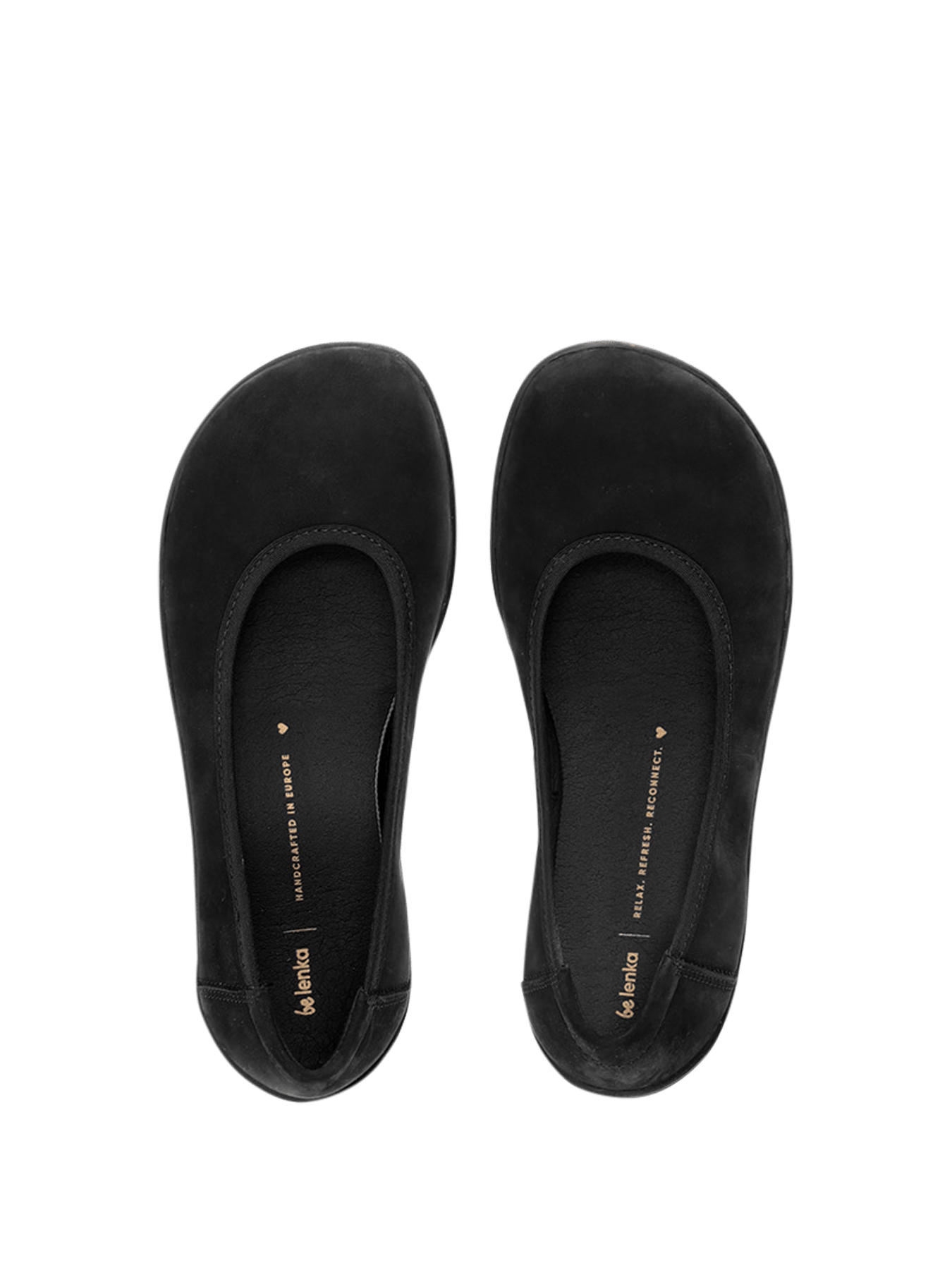 Ballet Flats Be Lenka - Sophie - Matt Black - Barefoot Shoe Store
