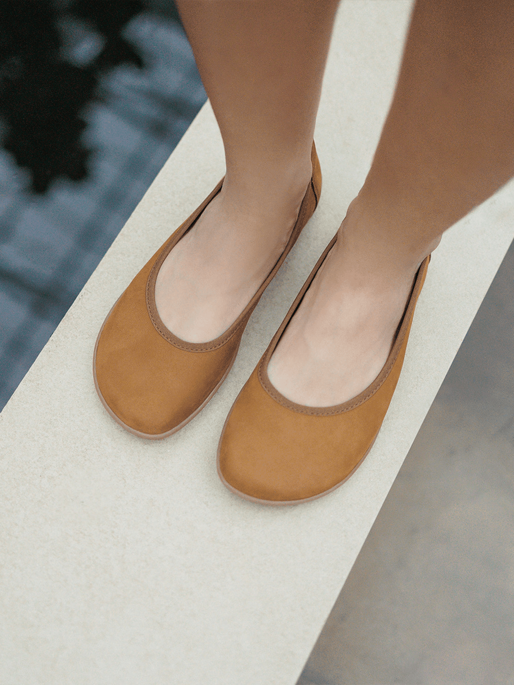 Ballet Flats Be Lenka - Sophie - Toffee Brown - Barefoot Shoe Store