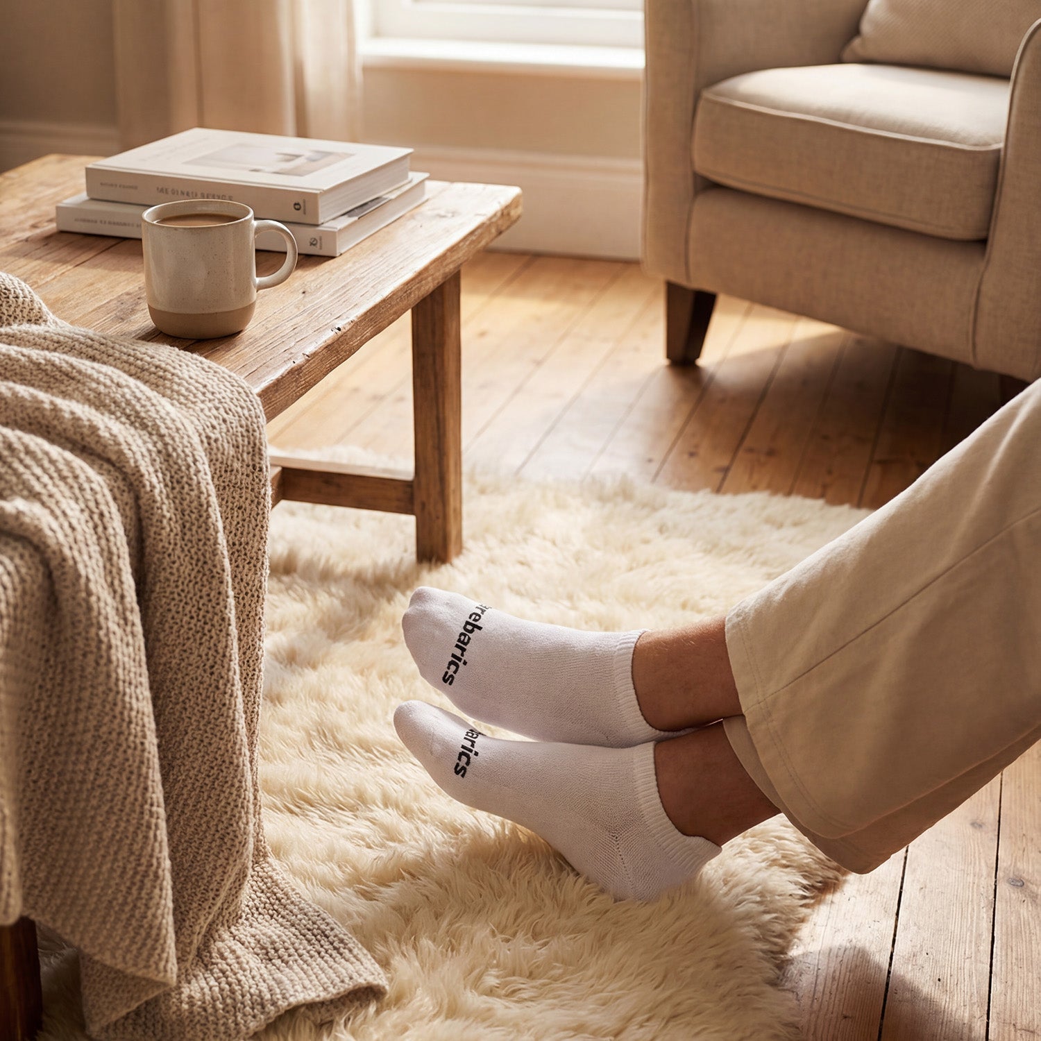 Barebarics - Barefoot Socks - Low - cut - White - Barefoot Shoe Store
