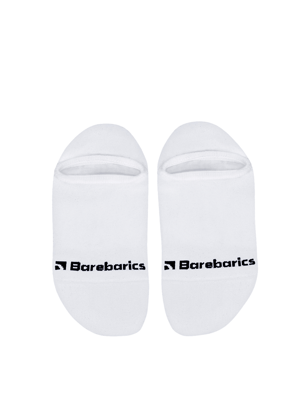 Barebarics - Barefoot Socks - No - Show - White - Barefoot Shoe Store