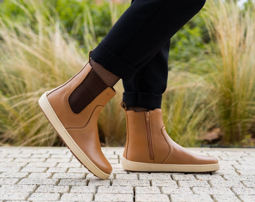 Barefoot Boots Be Lenka Allure - Light Cognac - Barefoot Shoe Store