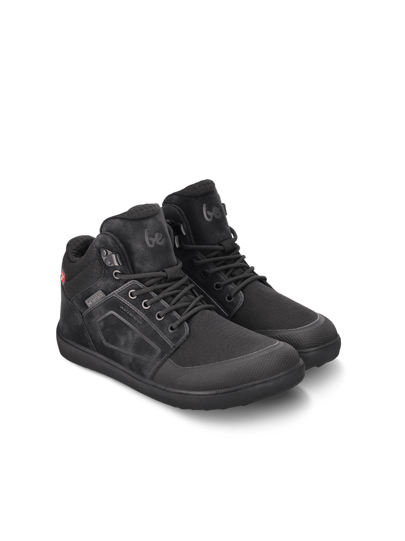 Barefoot Boots Be Lenka ArcticEdge - All Black - Barefoot Shoe Store