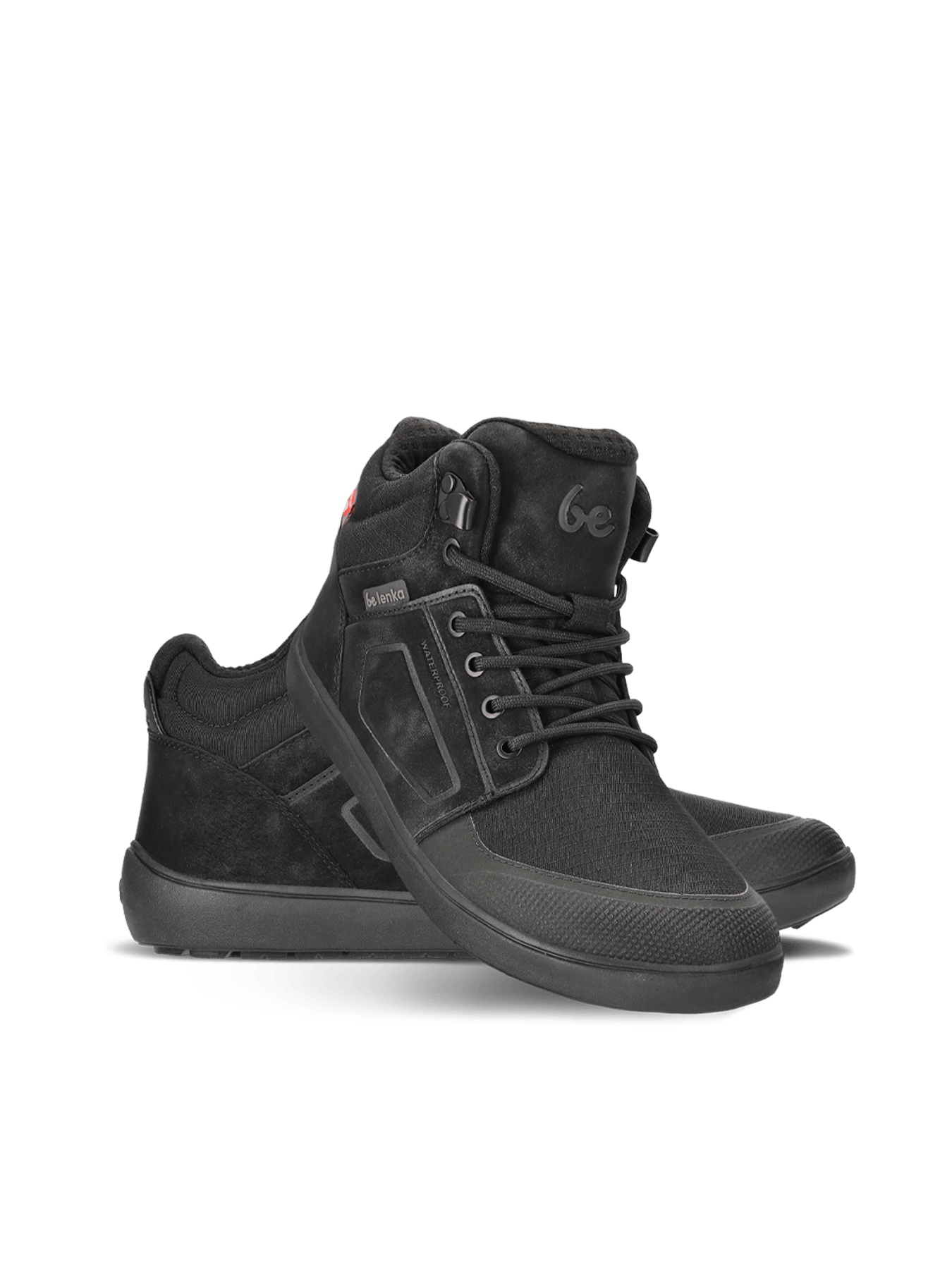 Barefoot Boots Be Lenka ArcticEdge - All Black - Barefoot Shoe Store