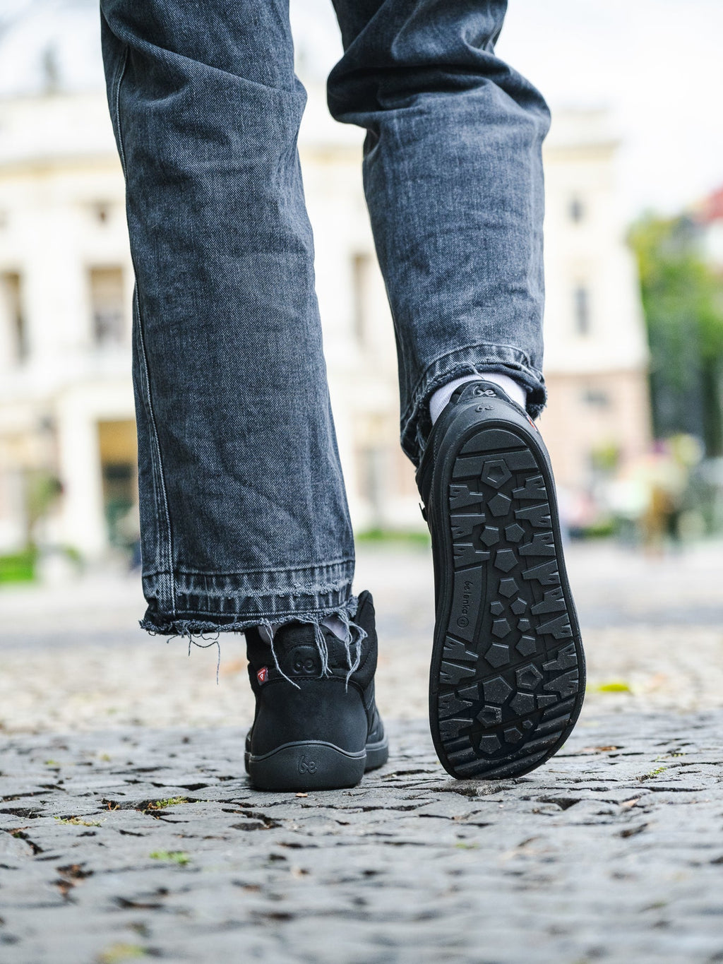 Barefoot Boots Be Lenka ArcticEdge - All Black - Barefoot Shoe Store