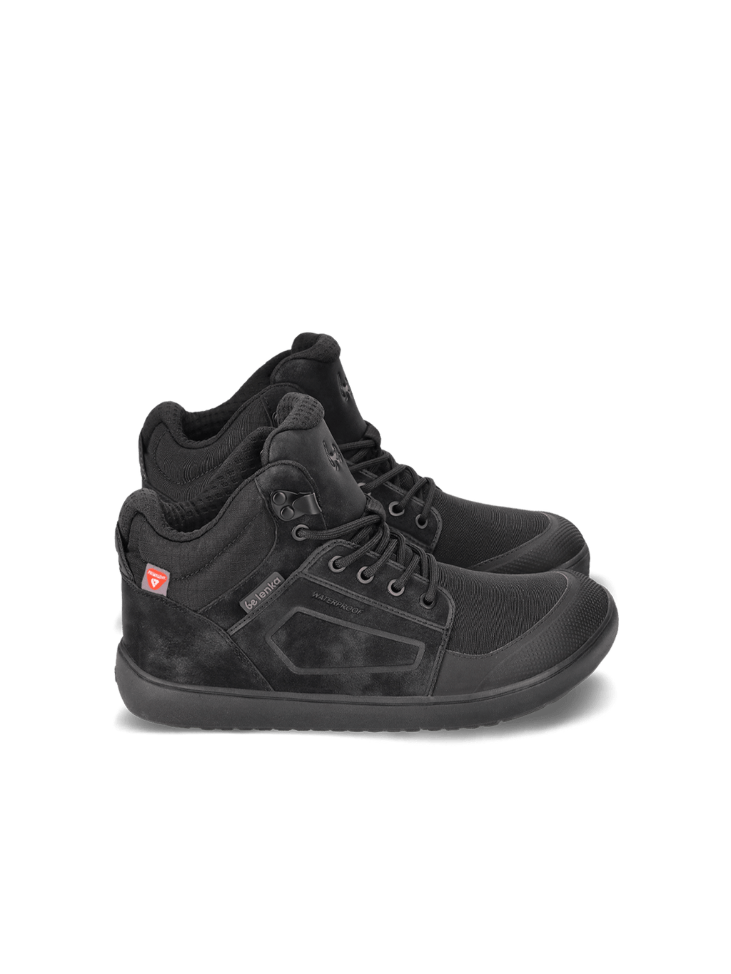 Barefoot Boots Be Lenka ArcticEdge - All Black - Barefoot Shoe Store