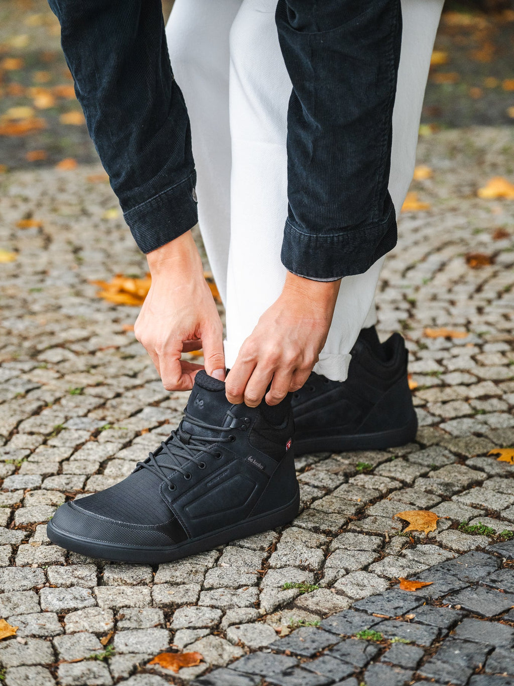 Barefoot Boots Be Lenka ArcticEdge - All Black - Barefoot Shoe Store