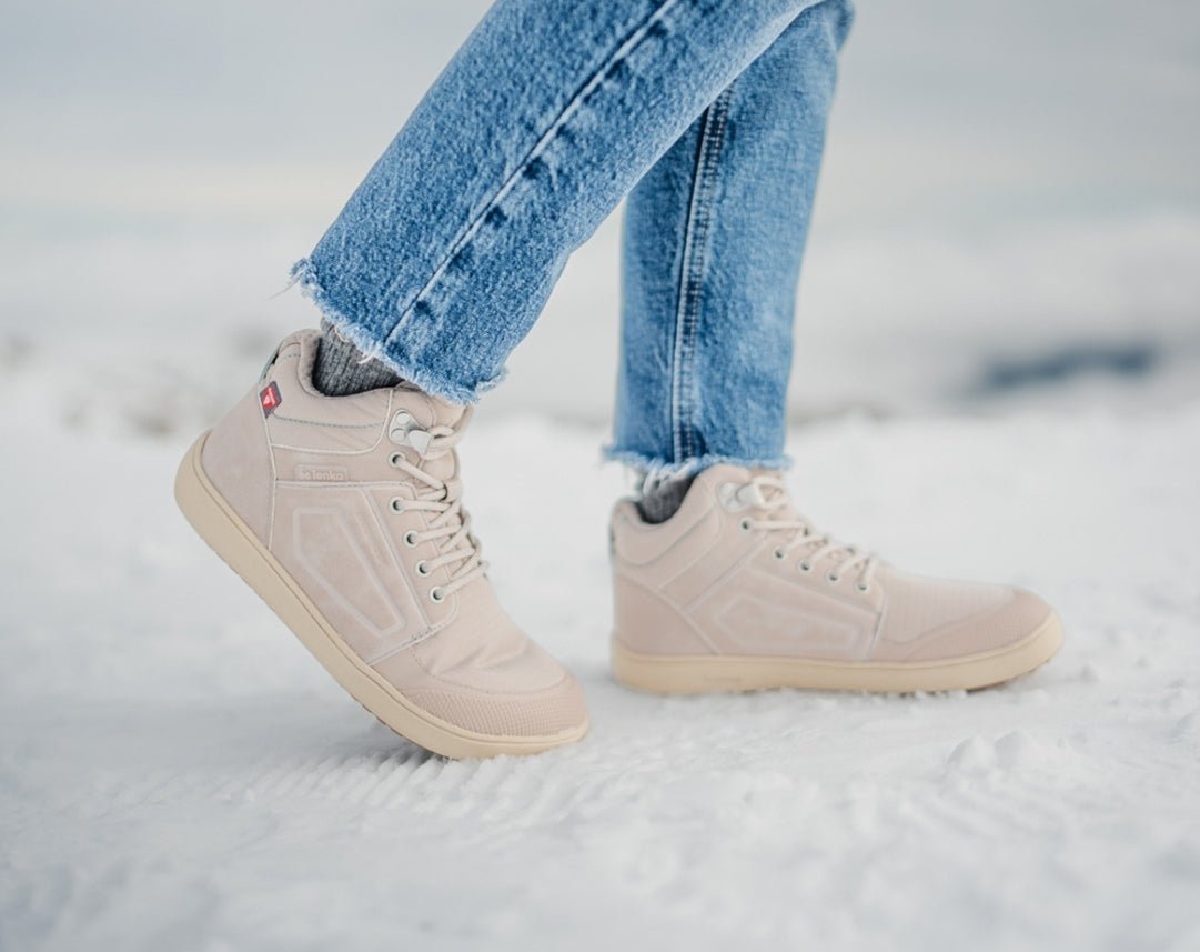 Barefoot Boots Be Lenka ArcticEdge - Beige - Barefoot Shoe Store