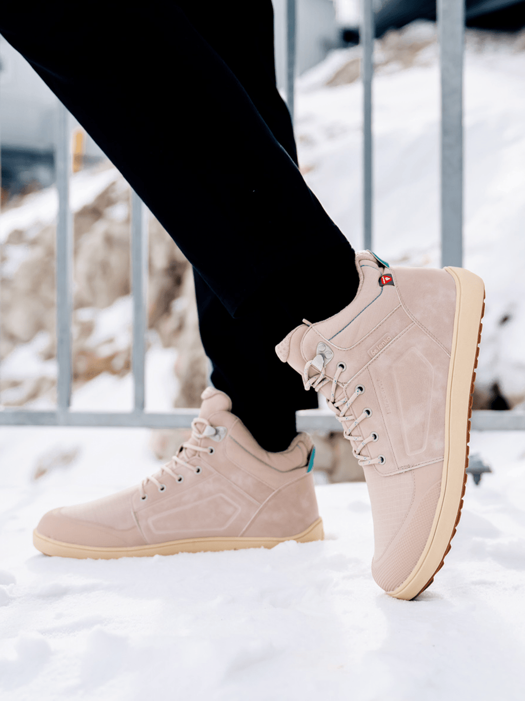 Barefoot Boots Be Lenka ArcticEdge - Beige - Barefoot Shoe Store