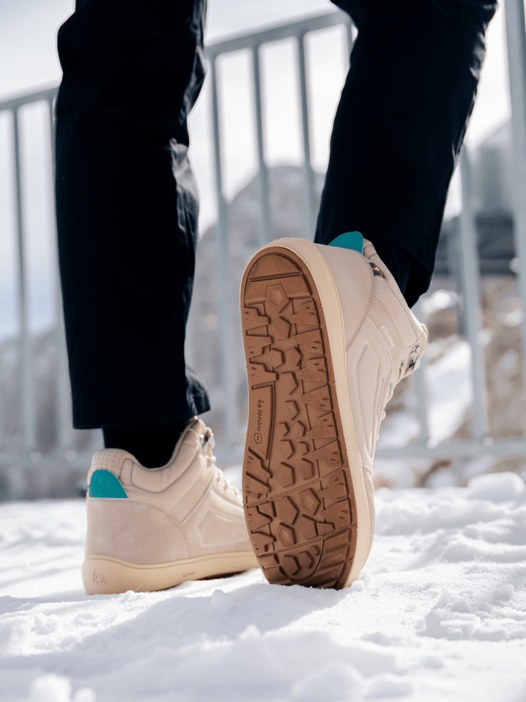 Barefoot Boots Be Lenka ArcticEdge - Beige - Barefoot Shoe Store