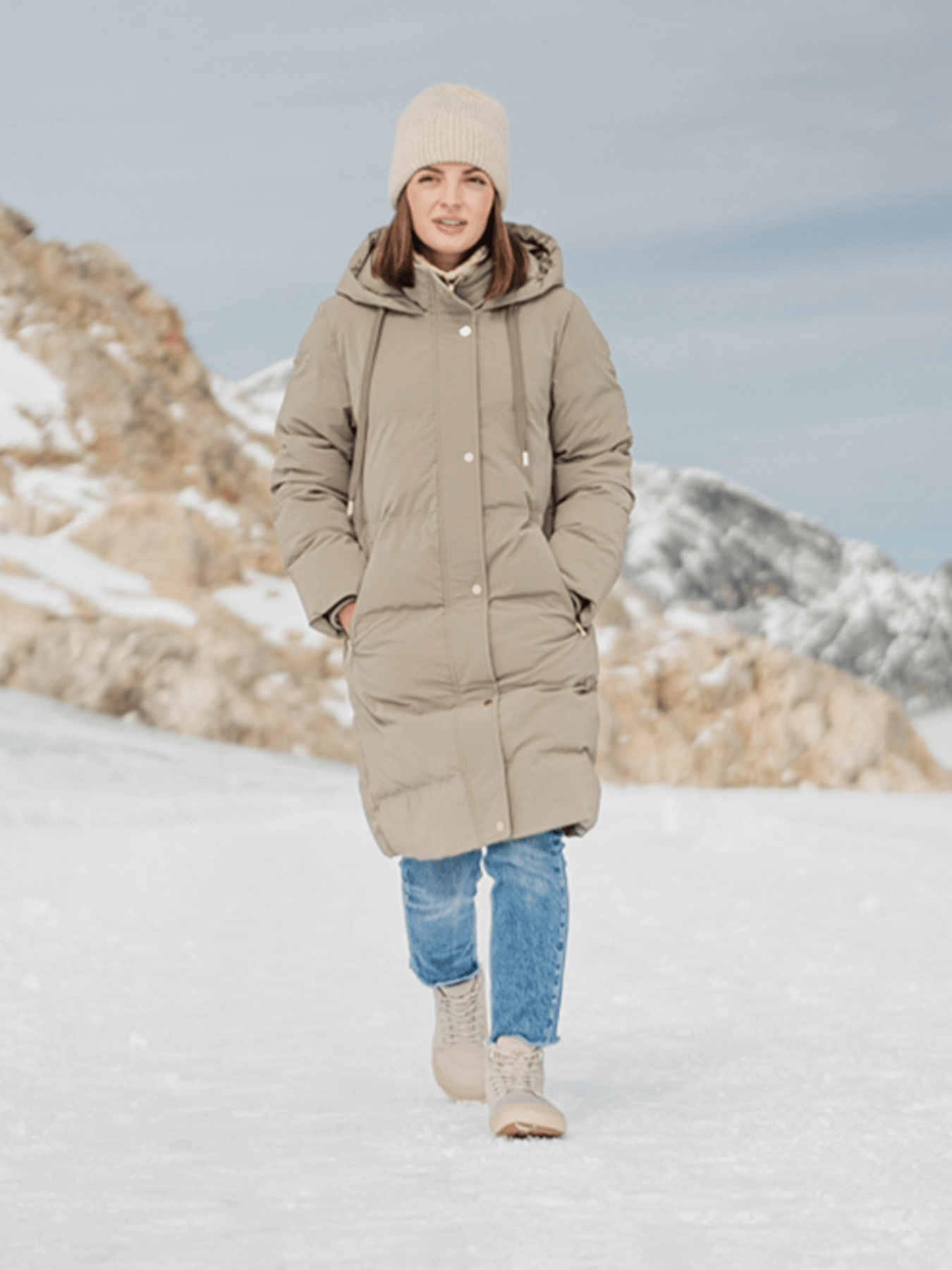 Barefoot Boots Be Lenka ArcticEdge - Beige - Barefoot Shoe Store