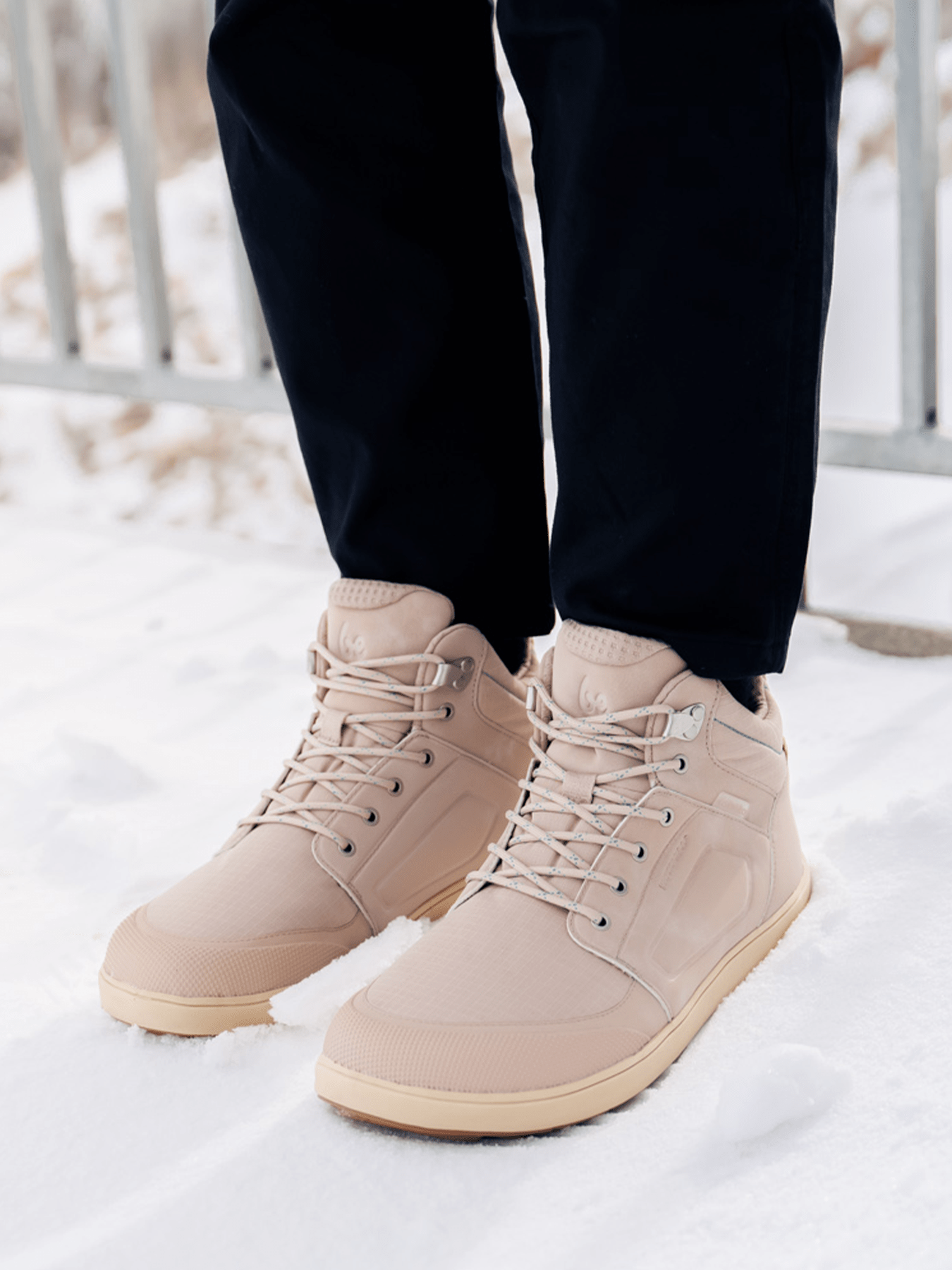 Barefoot Boots Be Lenka ArcticEdge - Beige - Barefoot Shoe Store