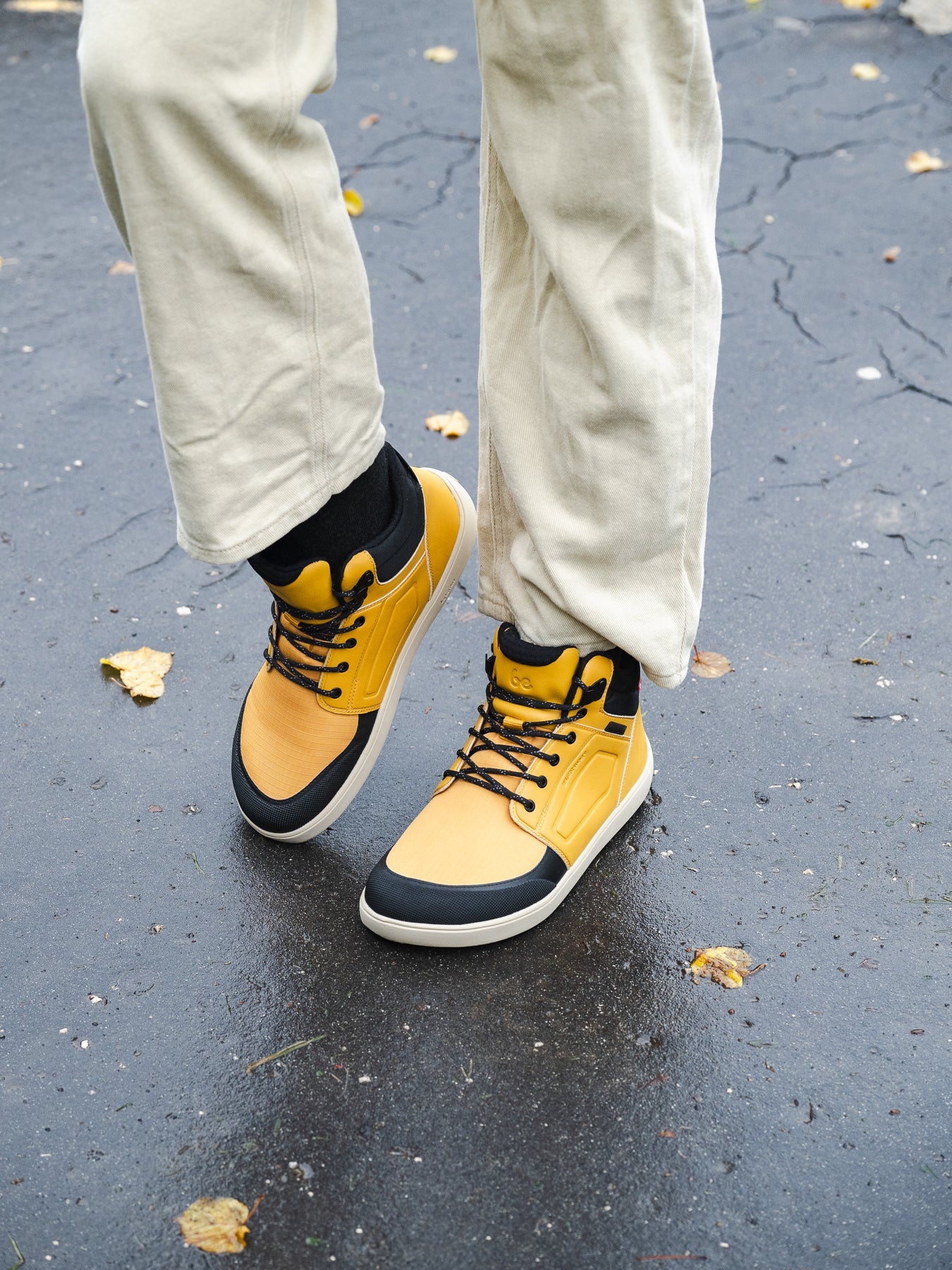 Barefoot Boots Be Lenka ArcticEdge - Mustard - Barefoot Shoe Store