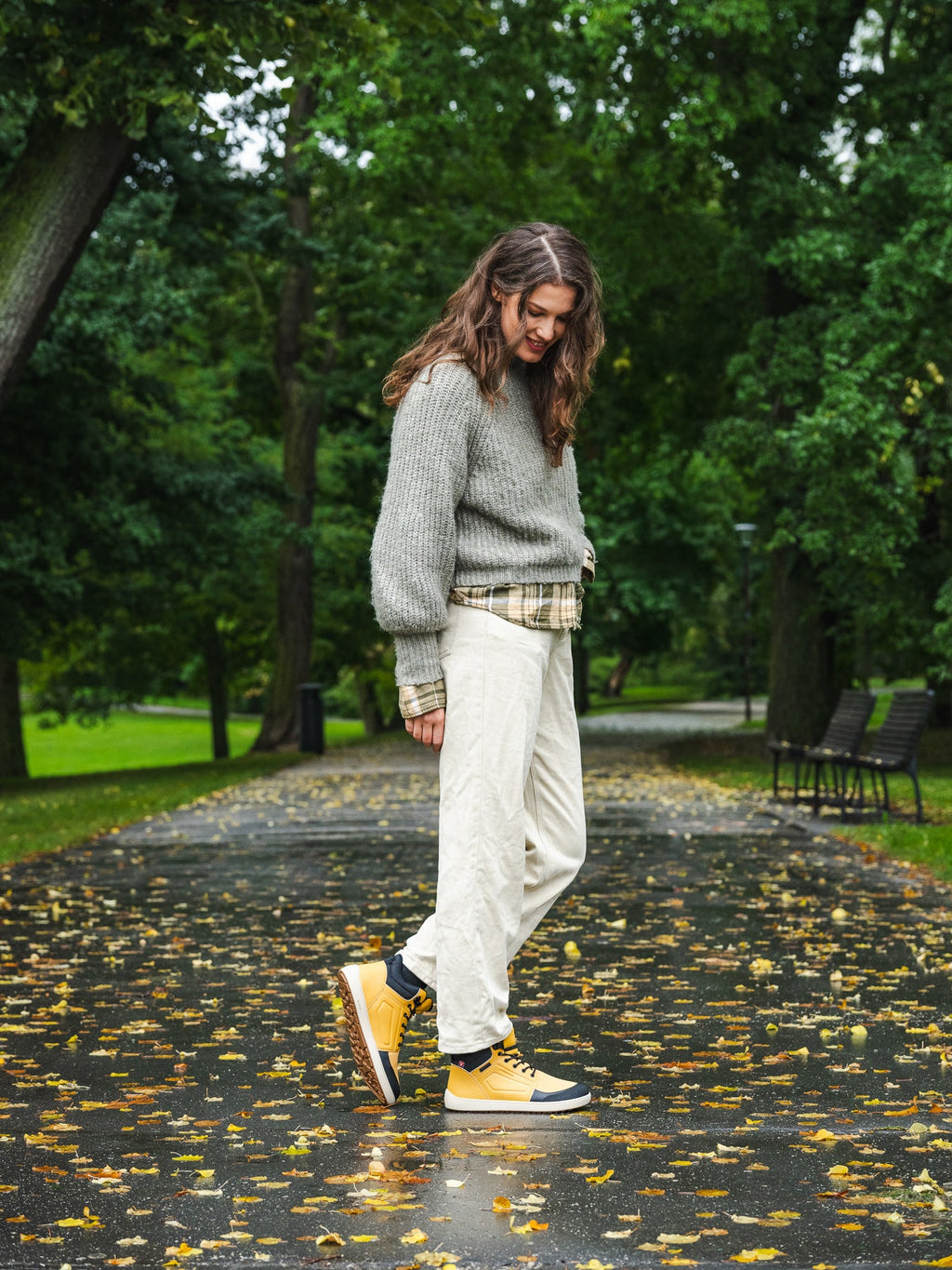 Barefoot Boots Be Lenka ArcticEdge - Mustard - Barefoot Shoe Store