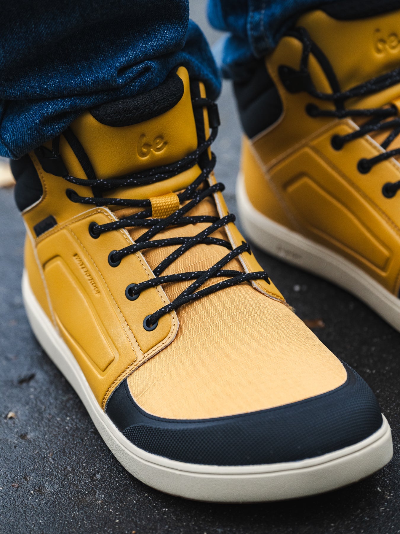 Barefoot Boots Be Lenka ArcticEdge - Mustard - Barefoot Shoe Store