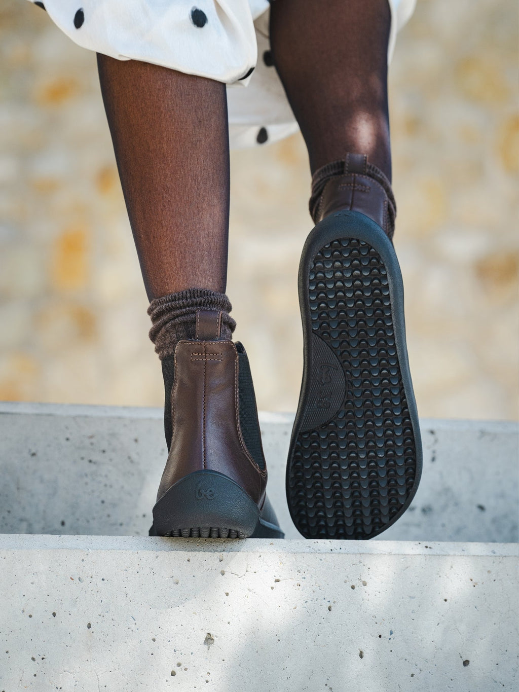 Barefoot Boots Be Lenka Entice Neo - Dark Brown & Black - Barefoot Shoe Store