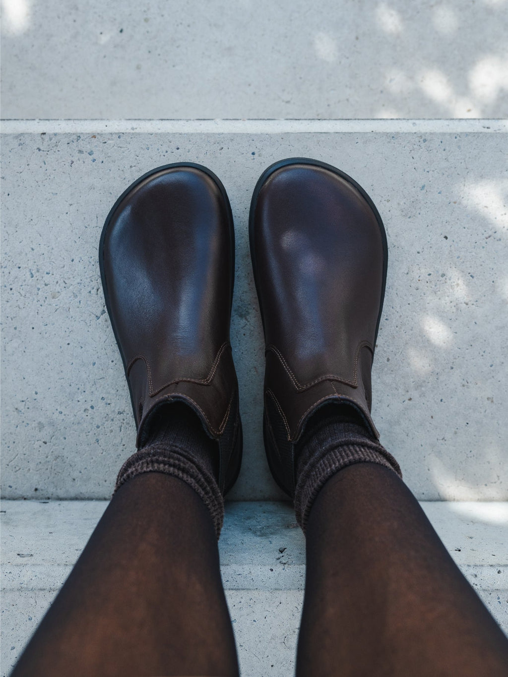 Barefoot Boots Be Lenka Entice Neo - Dark Brown & Black - Barefoot Shoe Store