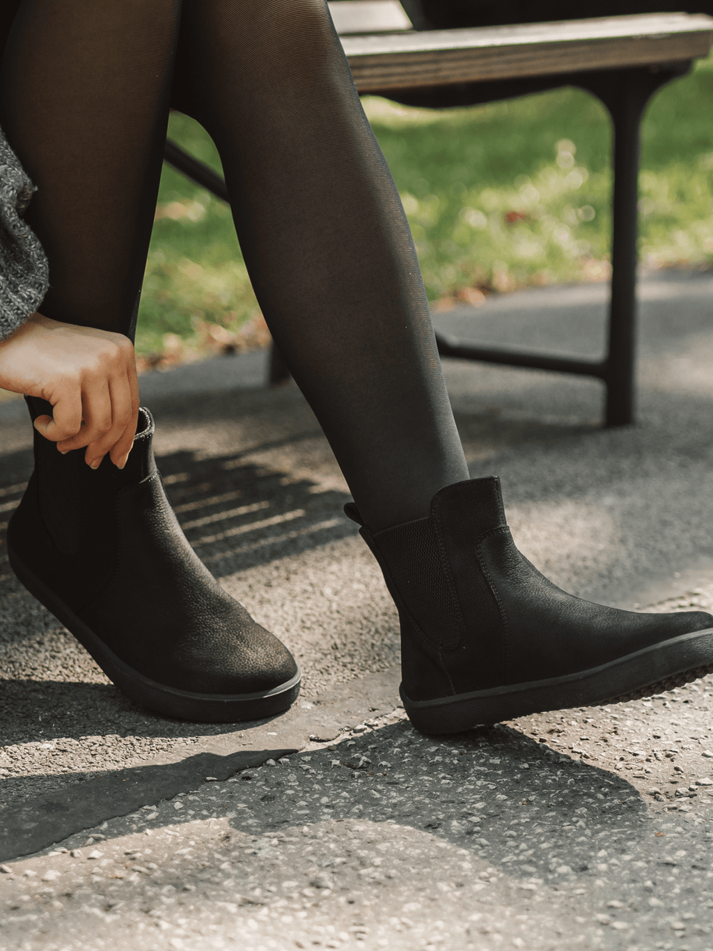Barefoot Boots Be Lenka Entice Neo - Matt Black - Barefoot Shoe Store