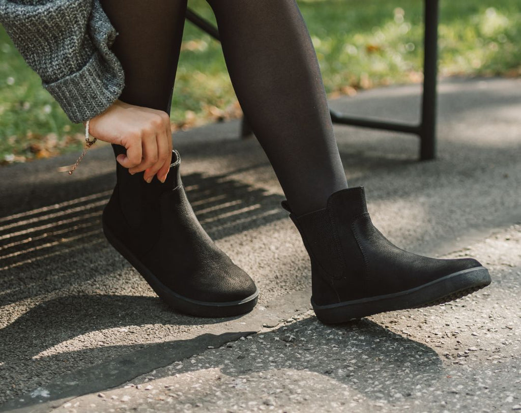Barefoot Boots Be Lenka Entice Neo - Matt Black - Barefoot Shoe Store