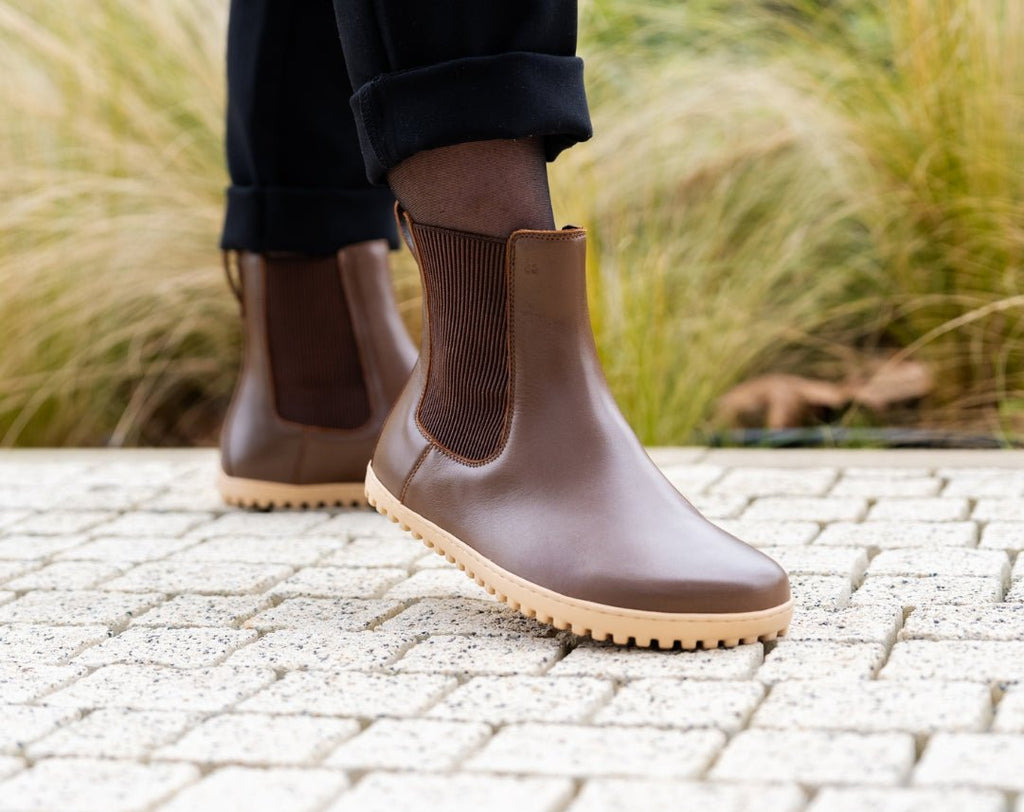 Barefoot Boots Be Lenka Glam - Milk Chocolate - Barefoot Shoe Store