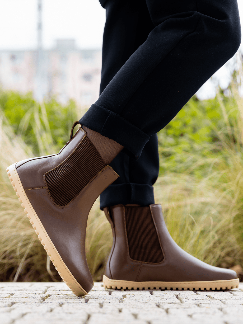 Barefoot Boots Be Lenka Glam - Milk Chocolate - Barefoot Shoe Store