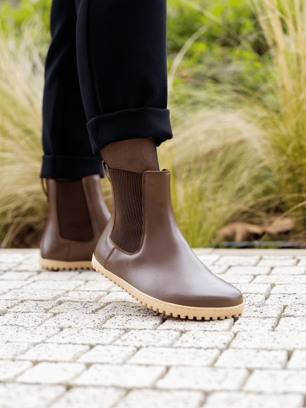 Barefoot Boots Be Lenka Glam - Milk Chocolate - Barefoot Shoe Store