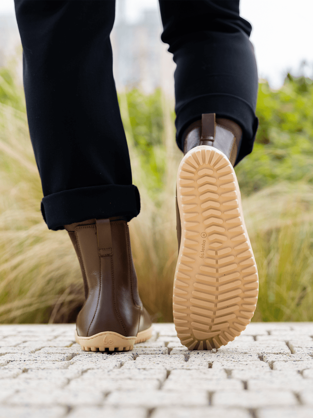 Barefoot Boots Be Lenka Glam - Milk Chocolate - Barefoot Shoe Store