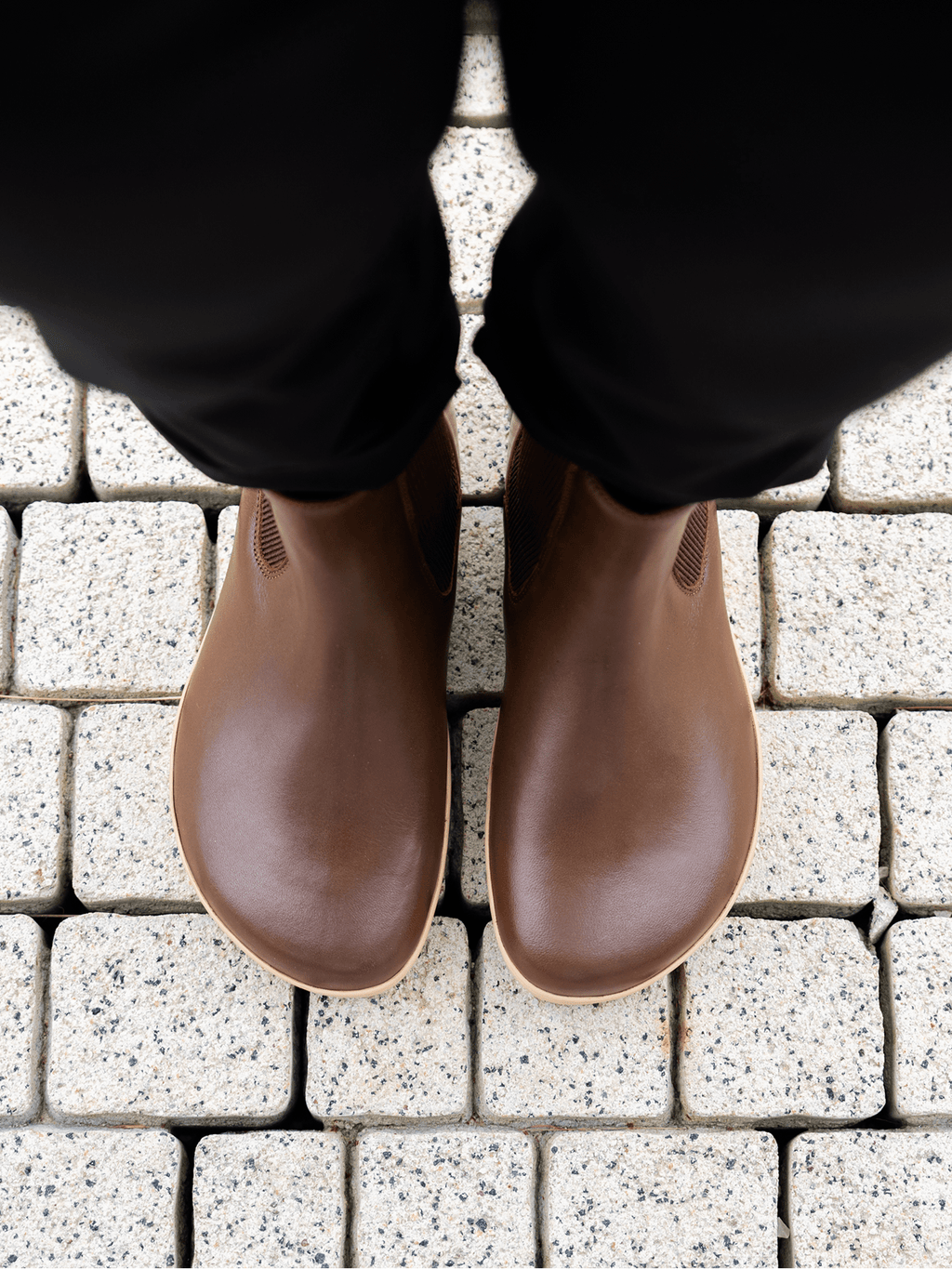 Barefoot Boots Be Lenka Glam - Milk Chocolate - Barefoot Shoe Store