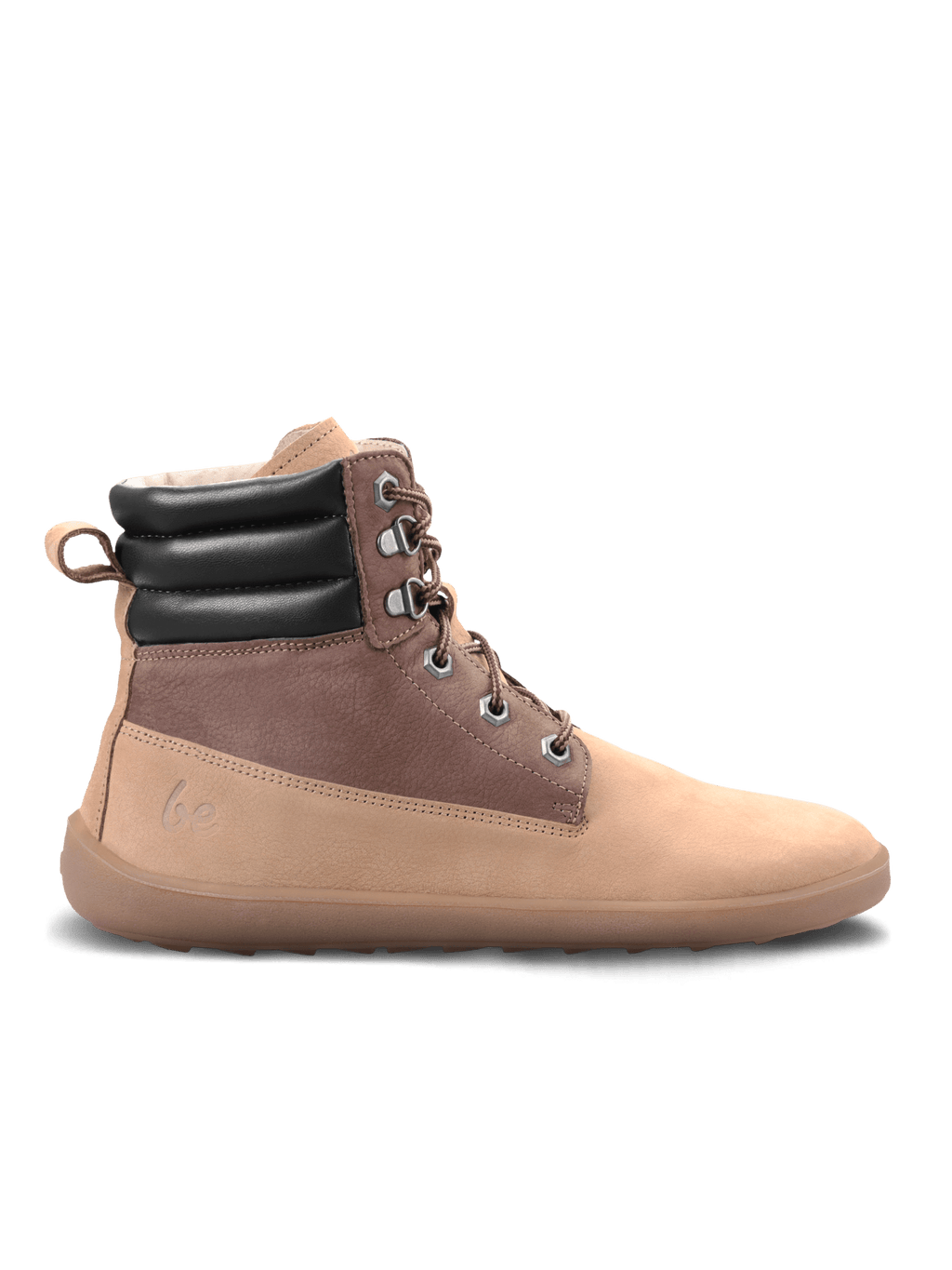 Barefoot Boots Be Lenka Nevada Neo - Sand & Dark Brown - Barefoot Shoe Store