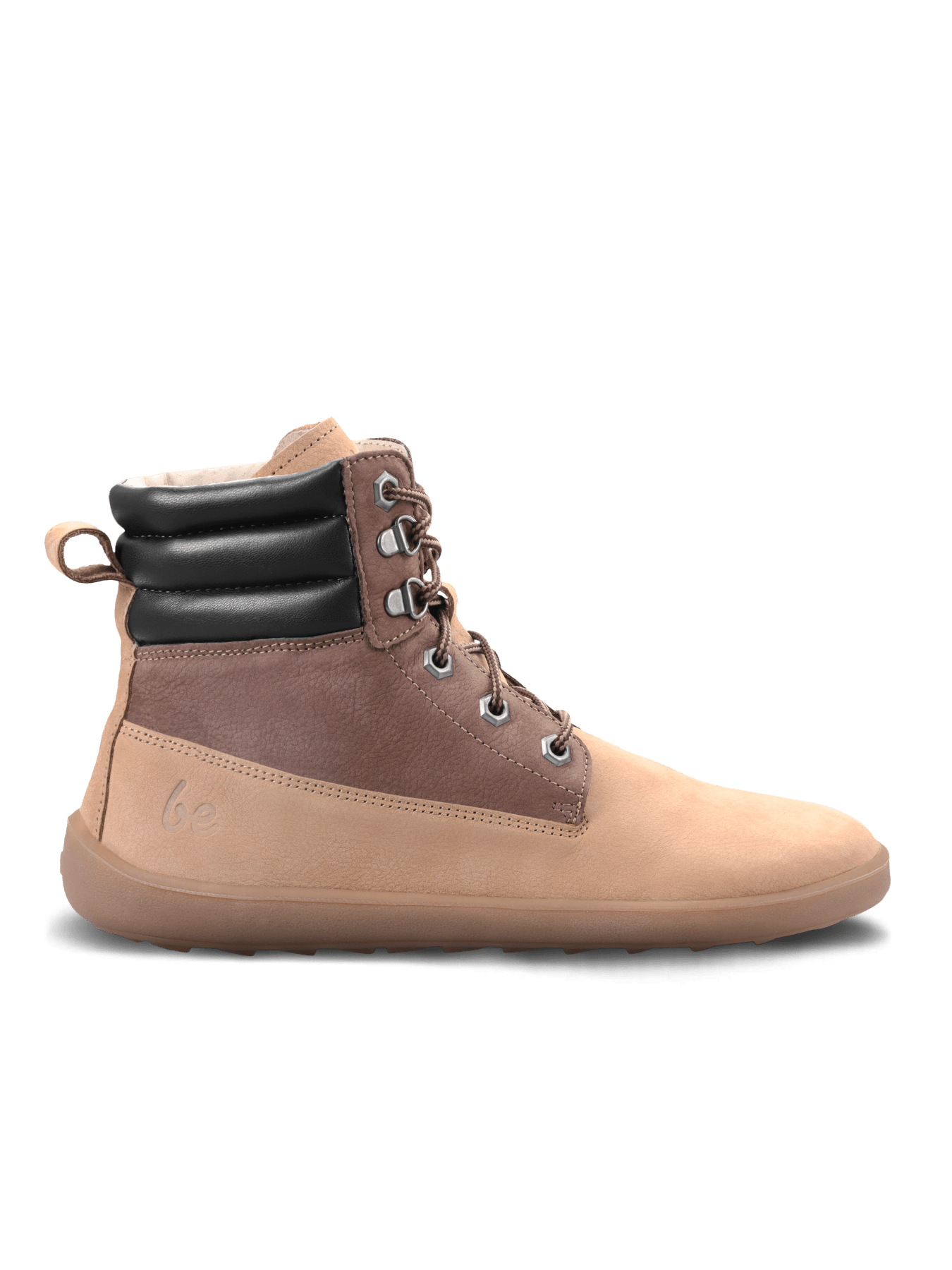 Barefoot Boots Be Lenka Nevada Neo - Sand & Dark Brown - Barefoot Shoe Store