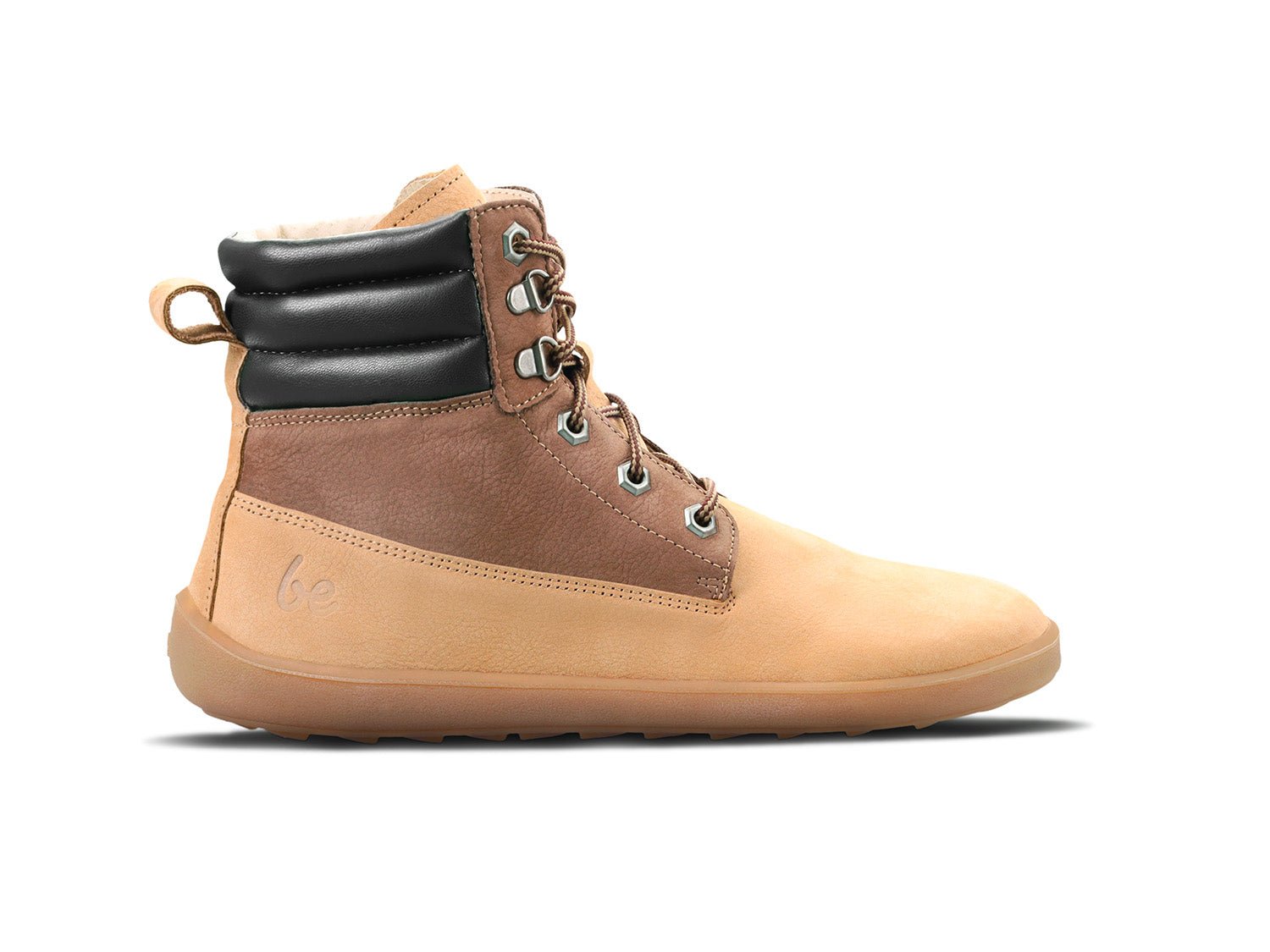 Barefoot Boots Be Lenka Nevada Neo - Sand & Dark Brown - Barefoot Shoe Store