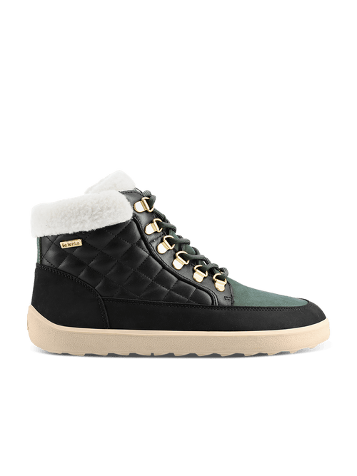 Barefoot Boots Be Lenka Olivia - Black & Dark Green - Barefoot Shoe Store