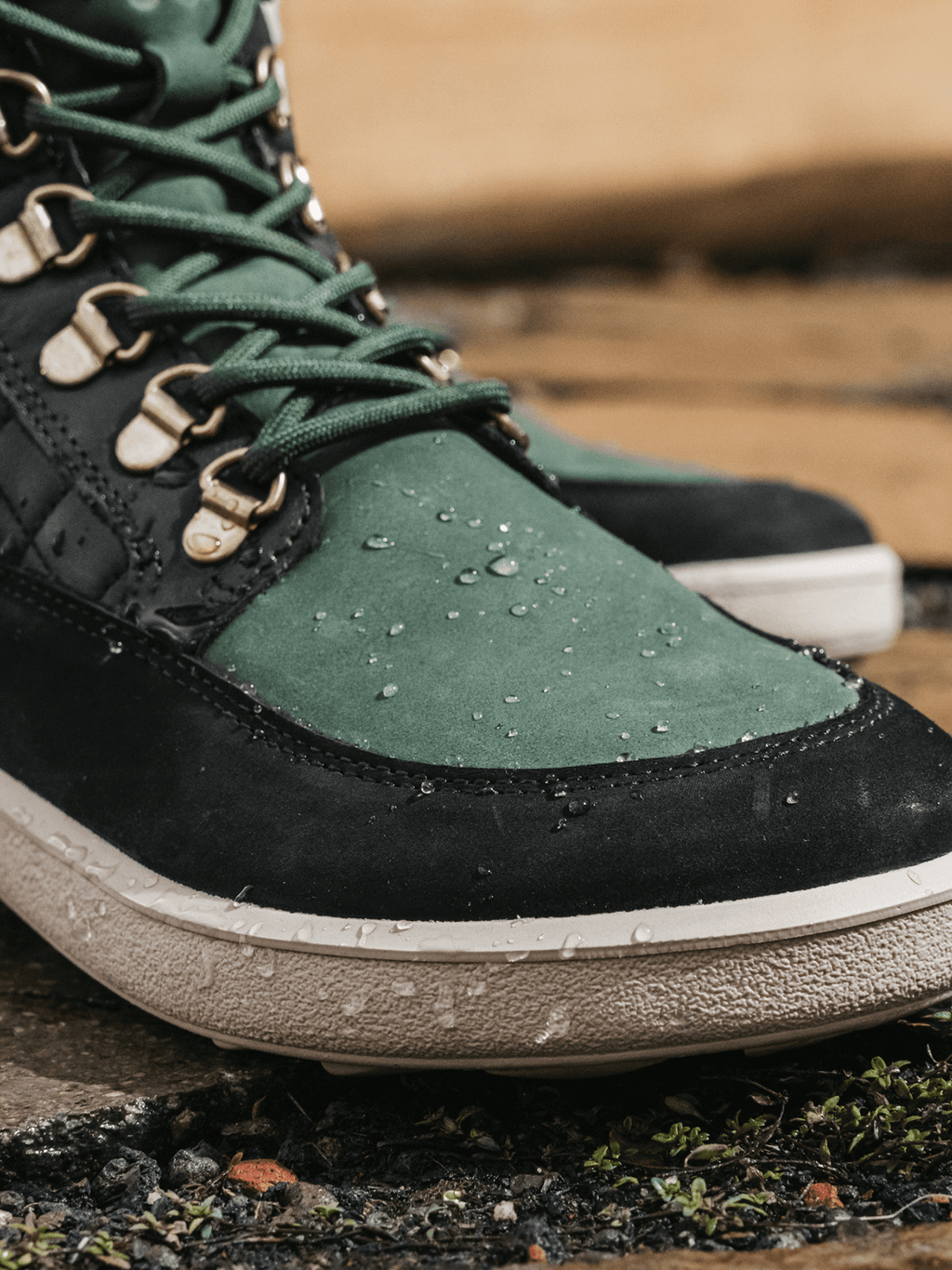 Barefoot Boots Be Lenka Olivia - Black & Dark Green - Barefoot Shoe Store