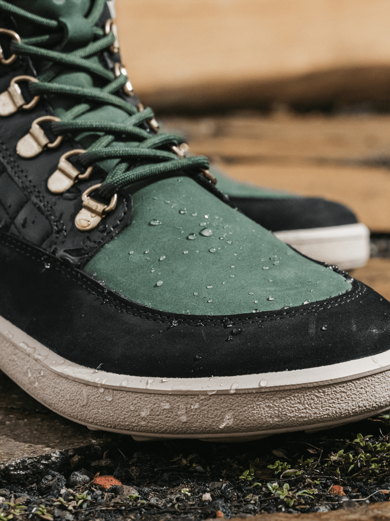 Barefoot Boots Be Lenka Olivia - Black & Dark Green - Barefoot Shoe Store