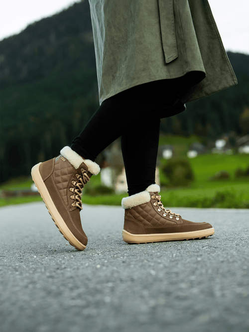 Barefoot Boots Be Lenka Olivia - Nutty Brown - Barefoot Shoe Store