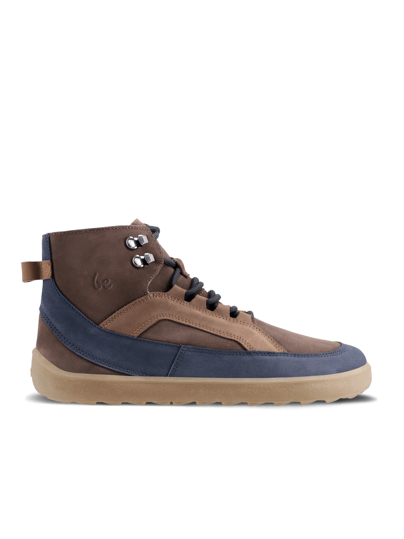 Barefoot Boots Be Lenka York - Brown & Navy - Barefoot Shoe Store